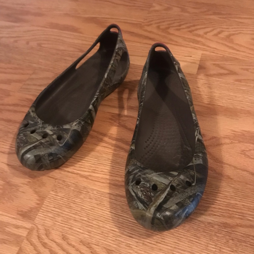 Camo crocs